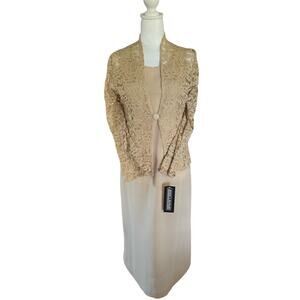 NWT Jessica Howard Women's  2 Piece 4 Petite Maxi‎ Dress